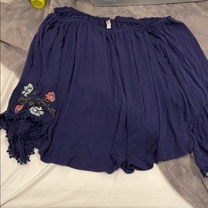 women’s off the shoulder top